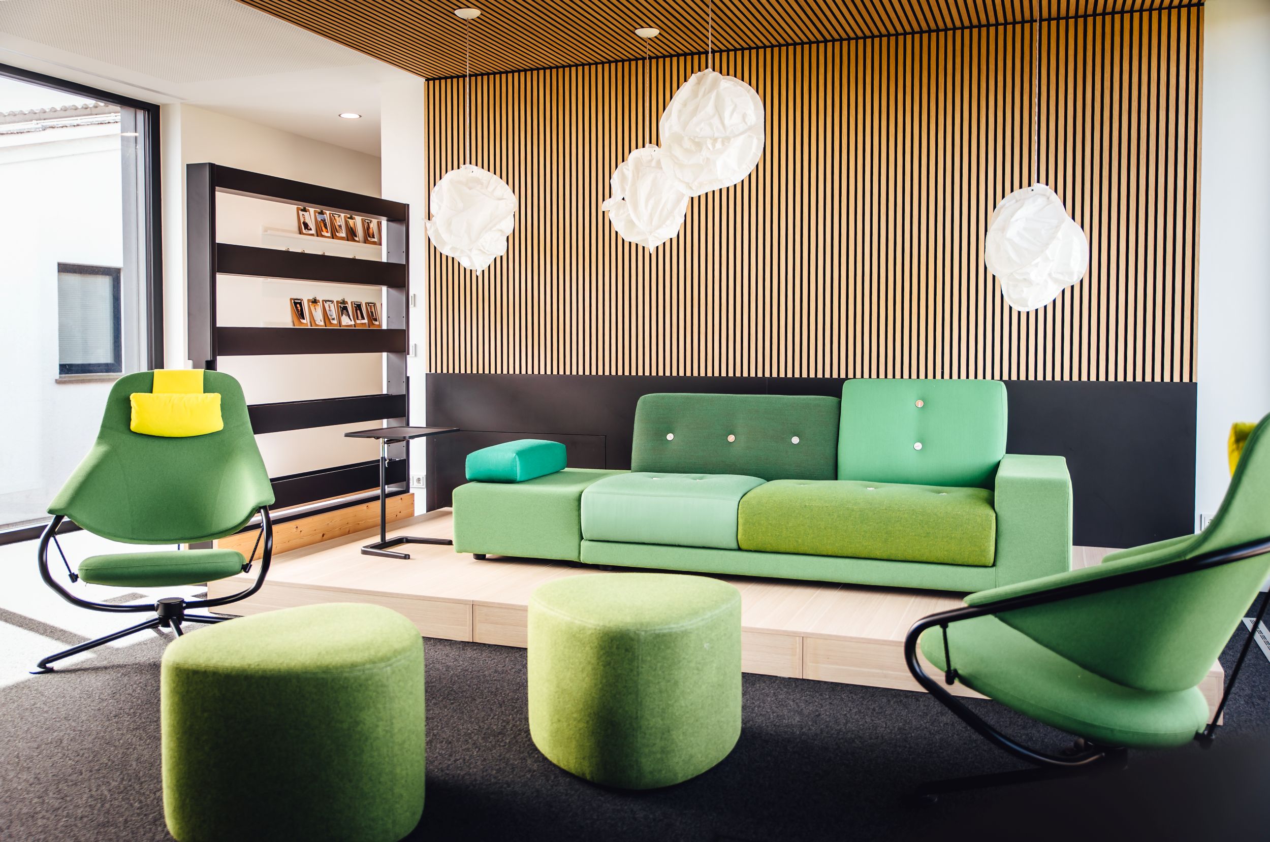 Der Greenroom – kreativer Arbeitsbereich bei bps software